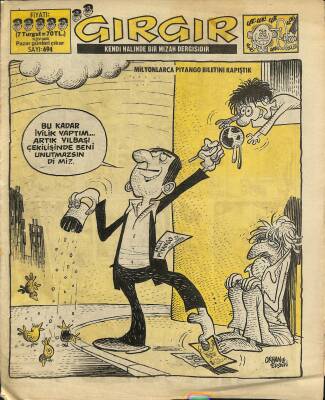 Gırgır Mizah Dergisi 22 Aralık 1985 Sayı 694 NDR80362 - 1