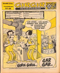 Gırgır Mizah Dergisi 22 Mart 1981 Sayı : 450 NDR97515 - Gökçekoleksiyon