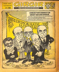 Gırgır Mizah Dergisi 22 Mayıs 1983 Sayı : 559 NDR97295 - Gökçekoleksiyon