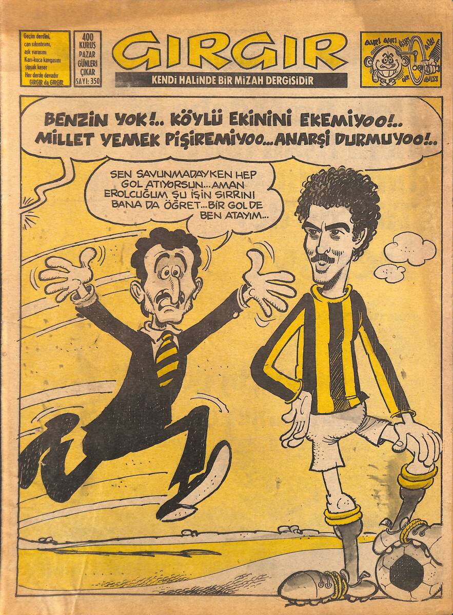 Gırgır Mizah Dergisi 22 Nisan 1979 Sayı : 350 NDR97556 - 1