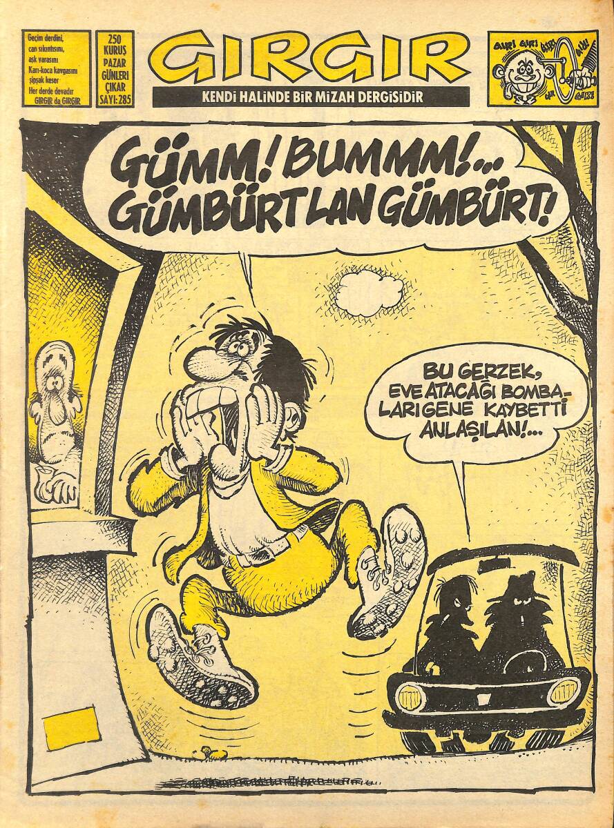 Gırgır Mizah Dergisi 22 Ocak 1978 Sayı : 285 NDR97662 - 1