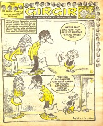 Gırgır Mizah Dergisi 22 Ocak 1989 Sayı : 855 NDR96402 - Gökçekoleksiyon