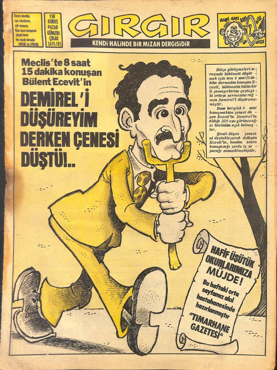 Gırgır Mizah Dergisi 22 Şubat 1976 Sayı: 185 NDR97877 - 1