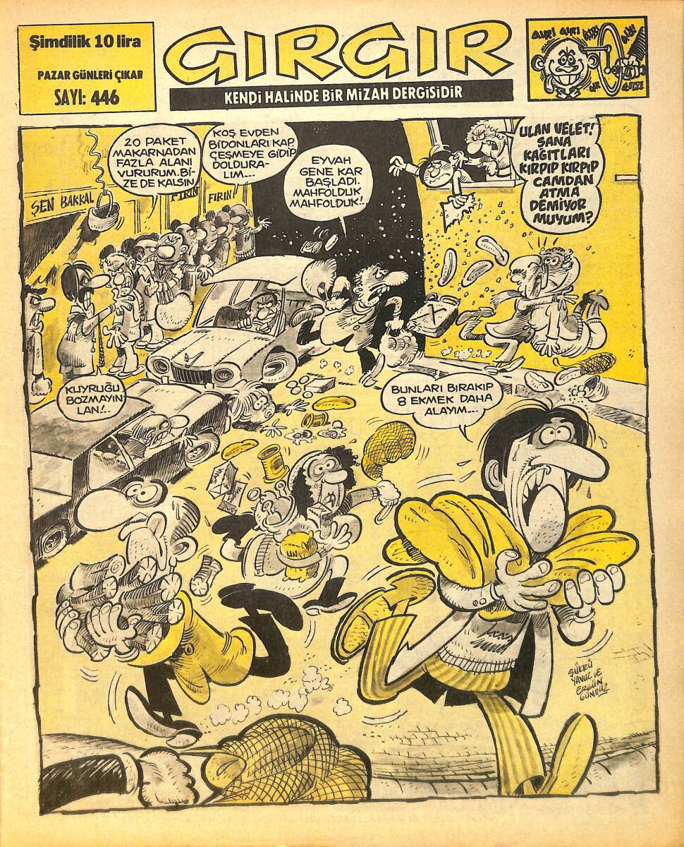Gırgır Mizah Dergisi 22 Şubat 1981 Sayı : 446 NDR97186 - 1