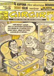 Gırgır Mizah Dergisi 23 - 30 Nisan 1992 Sayı : 1025 NDR96410 - Gökçekoleksiyon