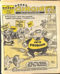 Gırgır Mizah Dergisi 23 Ağustos 1987 Sayı : 781 NDR97025 - Gökçekoleksiyon