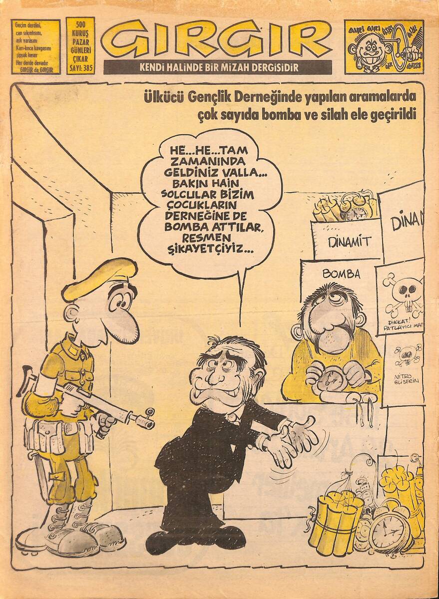 Gırgır Mizah Dergisi 23 Aralık 1979 Sayı : 385 NDR97611 - 1