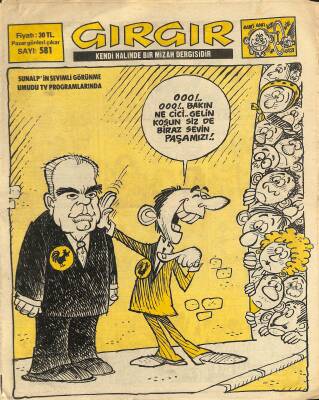 Gırgır Mizah Dergisi 23 Ekim 1983 Sayı 581 NDR80326 - 1