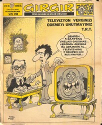 Gırgır Mizah Dergisi 23 Mart 1980 Sayı 398 NDR80535 - Gökçekoleksiyon