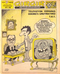Gırgır Mizah Dergisi 23 Mart 1980 Sayı : 398 NDR97676 - Gökçekoleksiyon