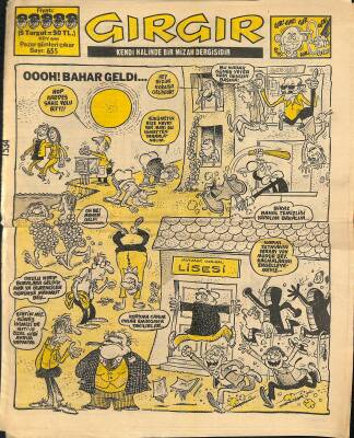Gırgır Mizah Dergisi 23 Mart 1985 Sayı 655 NDR80375 - 1
