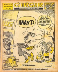 Gırgır Mizah Dergisi 23 Ocak 1983 Sayı: 543 NDR97815 - Gökçekoleksiyon