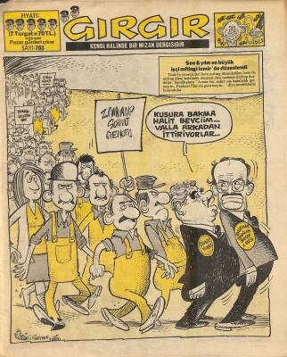 Gırgır Mizah Dergisi 23 Şubat 1986 Sayı 703 NDR80713 - 1