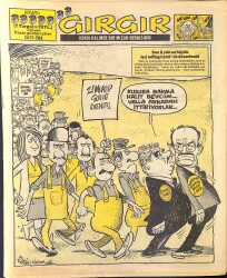 Gırgır Mizah Dergisi 23 Şubat 1986 Sayı : 703 NDR96906 - Gökçekoleksiyon