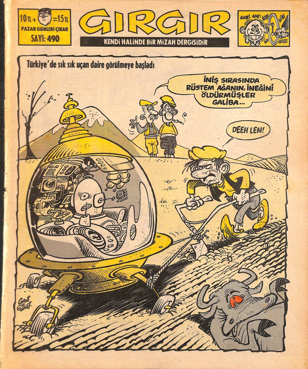 Gırgır Mizah Dergisi 24 Ocak 1981 Sayı : 490 NDR97492 - 1