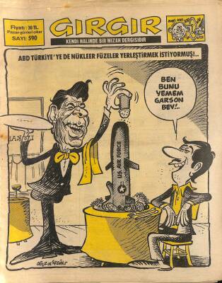 Gırgır Mizah Dergisi 25 Aralık 1983 Sayı 590 NDR80344 - 1