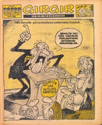 Gırgır Mizah Dergisi 25 Kasım 1984 Sayı : 638 NDR96955 - Gökçekoleksiyon