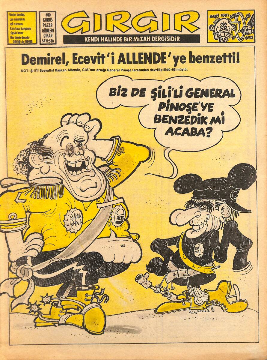 Gırgır Mizah Dergisi 25 Mart 1979 Sayı : 346 NDR97560 - 1
