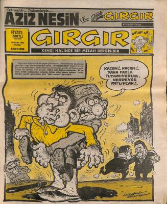 Gırgır Mizah Dergisi 25 Mart 1990 Sayı 916 NDR78271 - 1