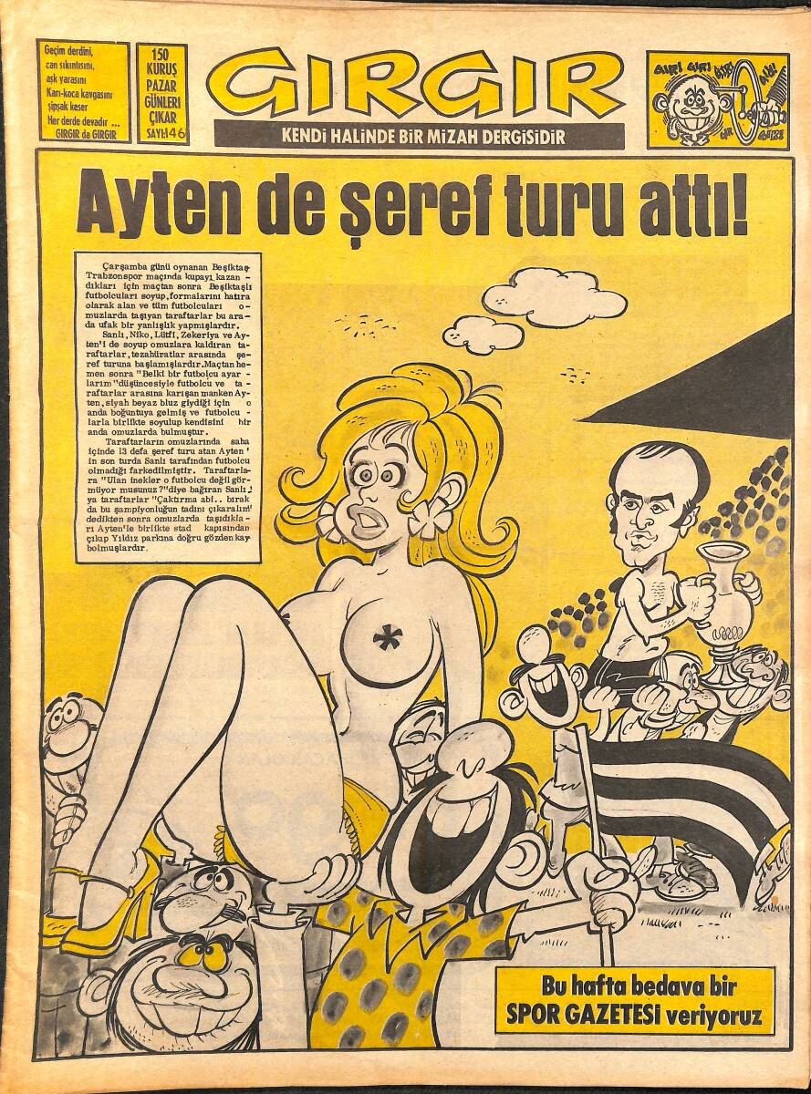 Gırgır Mizah Dergisi 25 Mayıs 1975 Sayı 146 NDR94648 - 1