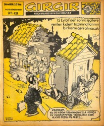 Gırgır Mizah Dergisi 26 Ekim 1980 Sayı : 429 NDR97696 - Gökçekoleksiyon