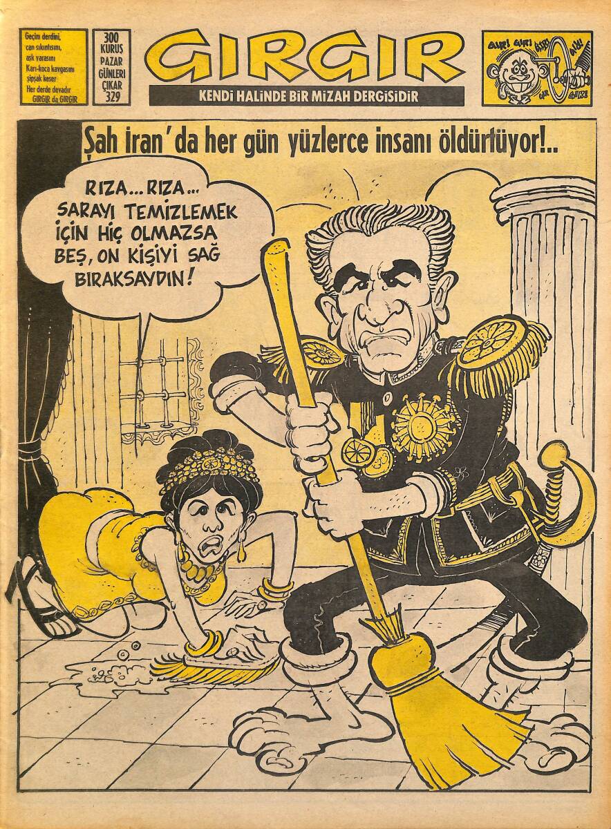 Gırgır Mizah Dergisi 26 Kasım 1978 Sayı : 329 NDR97645 - 1