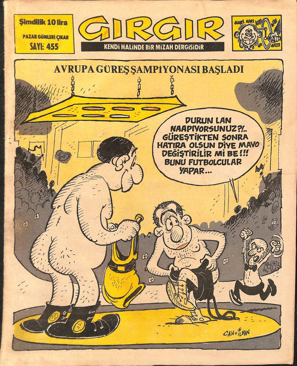 Gırgır Mizah Dergisi 26 Nisan 1981 Sayı : 455 NDR97510 - 1