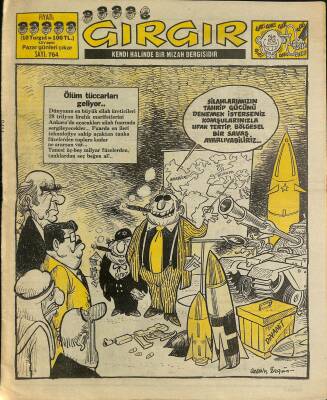 Gırgır Mizah Dergisi 26 Nisan 1987 Sayı 764 NDR80321 - 1