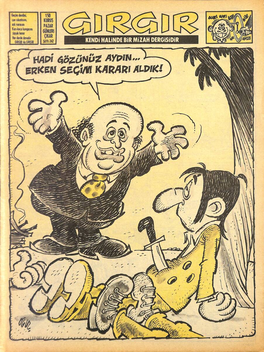 Gırgır Mizah Dergisi 27 Mart 1977 Sayı: 242 NDR97796 - 1