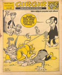 Gırgır Mizah Dergisi 27 Mart 1983 Sayı: 551 NDR97823 - Gökçekoleksiyon