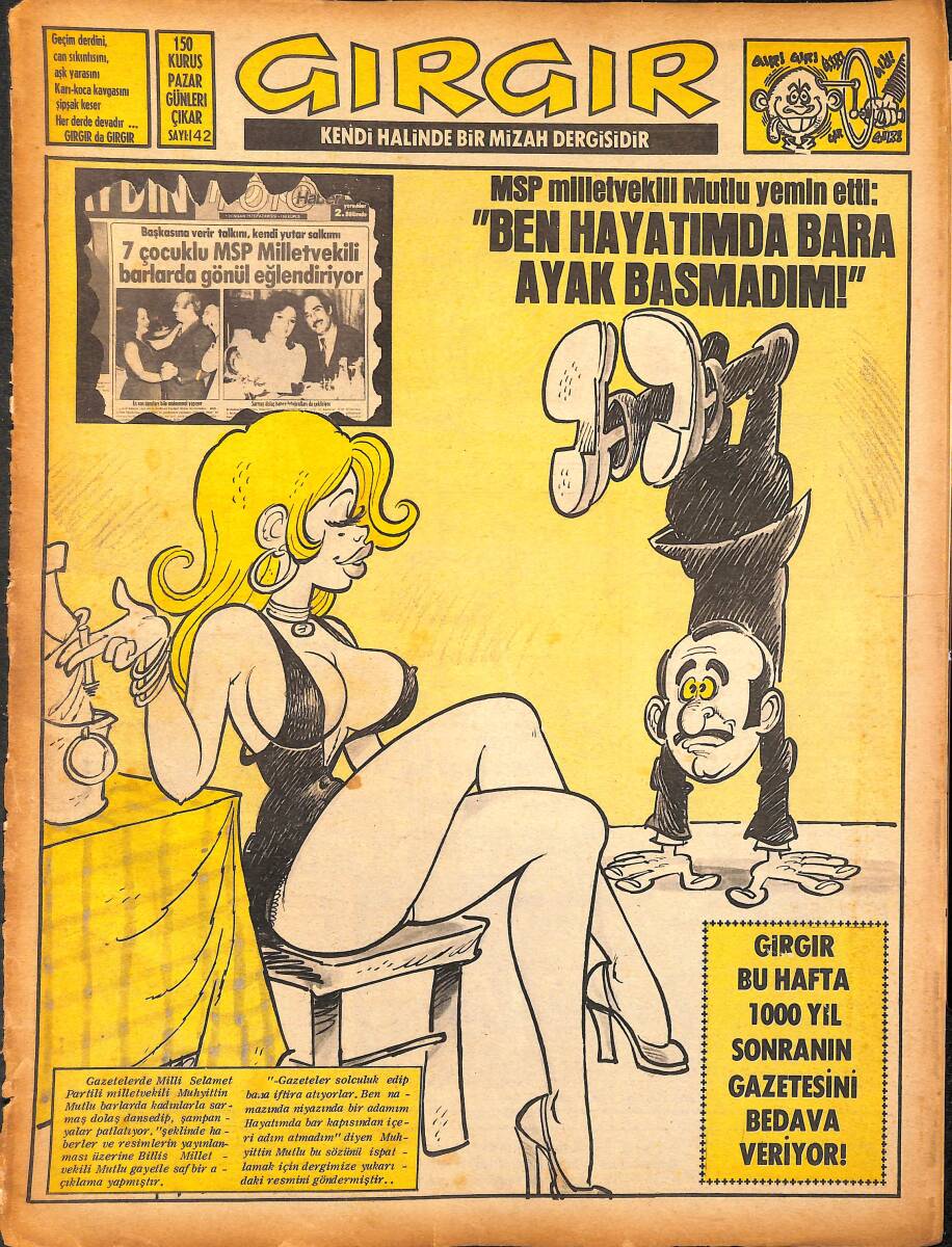 Gırgır Mizah Dergisi 27 Nisan 1975 Sayı 142 NDR94868 - 1
