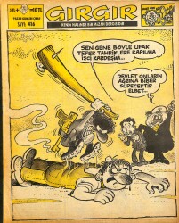 Gırgır Mizah Dergisi 27 Temmuz 1980 Sayı : 416 NDR97708 - Gökçekoleksiyon