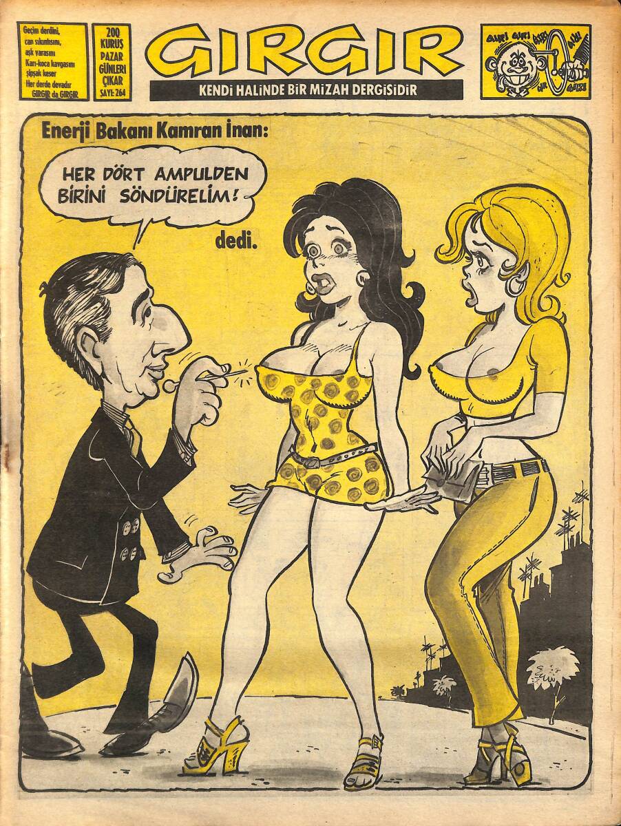 Gırgır Mizah Dergisi 28 Ağustos 1977 Sayı: 264 NDR99533 - 1