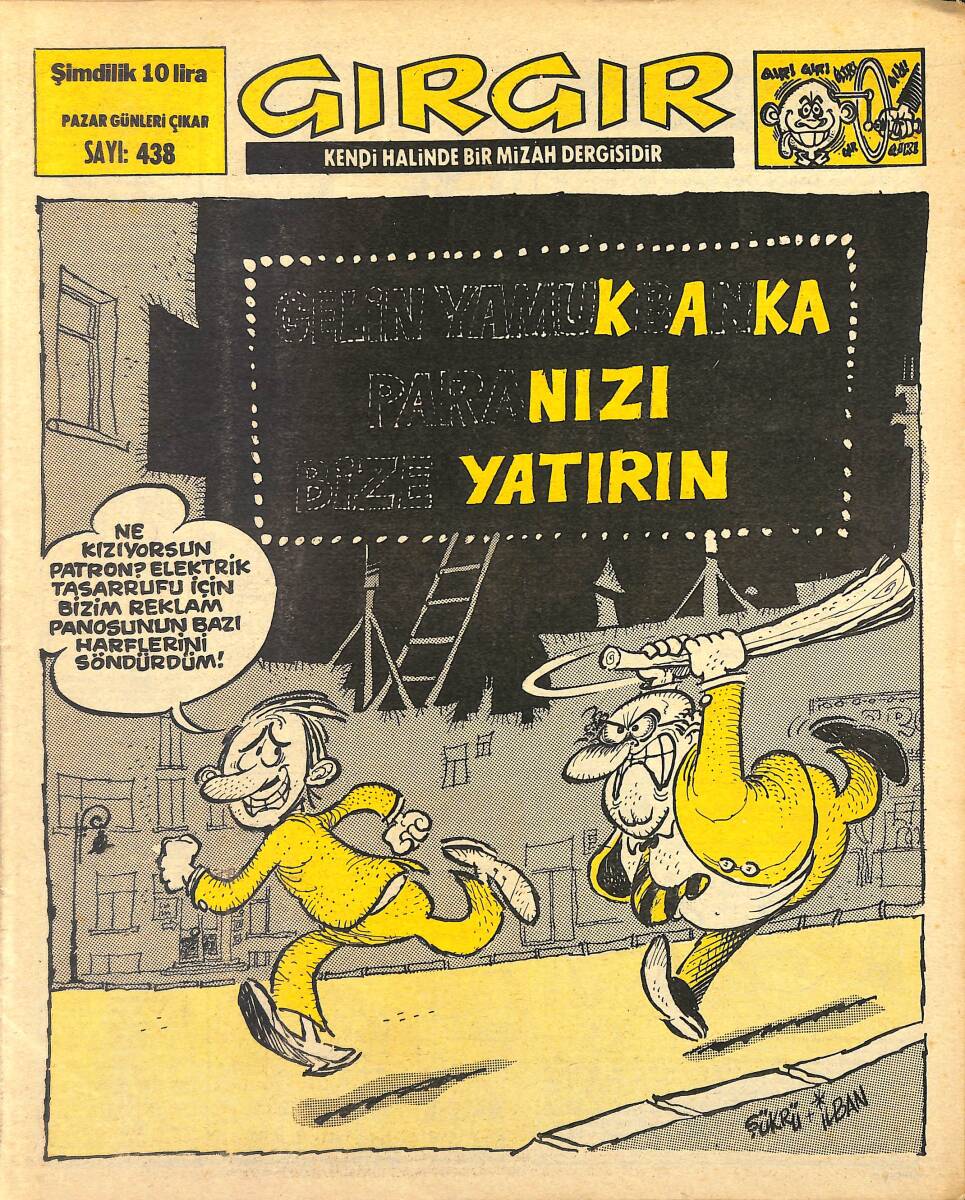 Gırgır Mizah Dergisi 28 Aralık 1980 Sayı: 438 NDR97786 - 1