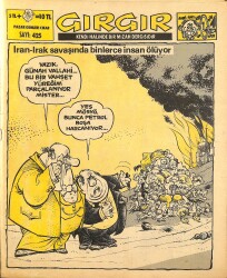 Gırgır Mizah Dergisi 28 Eylül 1980 Sayı : 425 NDR97700 - Gökçekoleksiyon