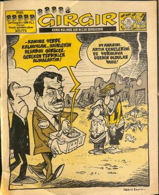 Gırgır Mizah Dergisi 28 Haziran 1987 Sayı 773 NDR80320 - 1