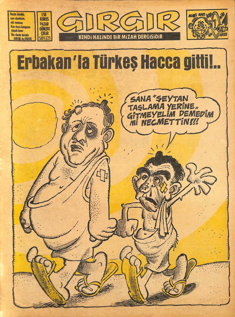 Gırgır Mizah Dergisi 28 Kasım 1976 Sayı: 225 NDR97933 - 1