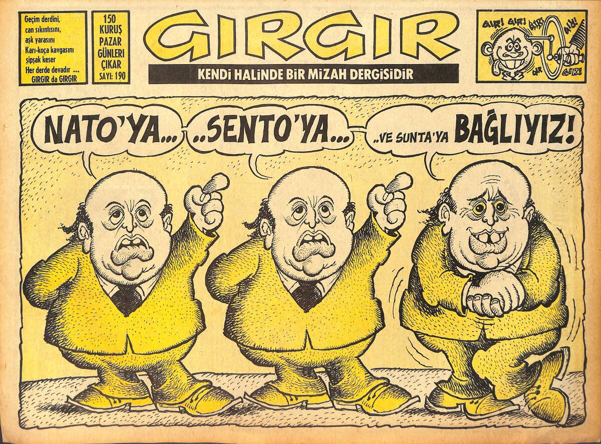Gırgır Mizah Dergisi 28 Mart 1976 Sayı: 190 NDR97882 - 1