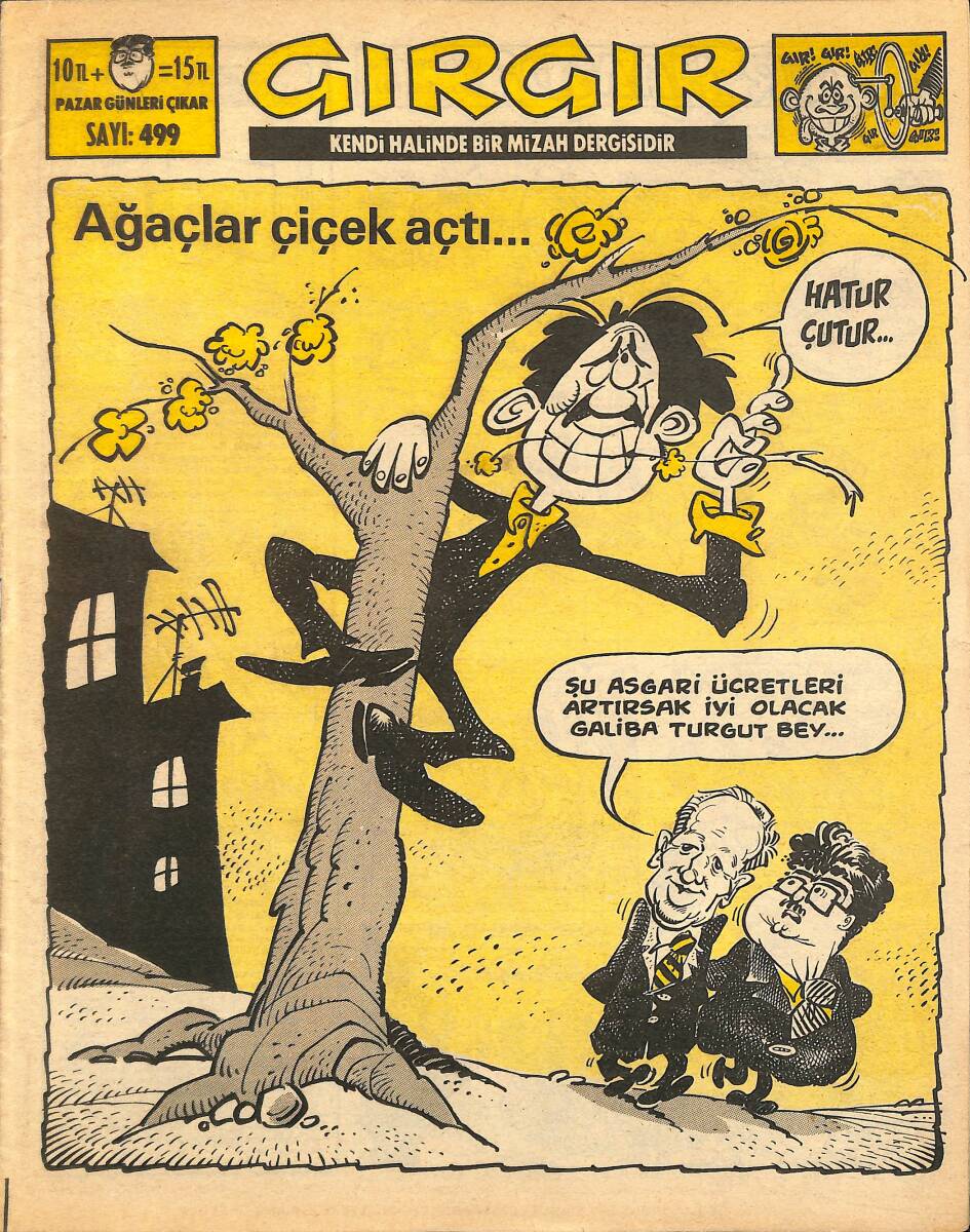 Gırgır Mizah Dergisi 28 Mart 1982 Sayı : 499 NDR97549 - 1