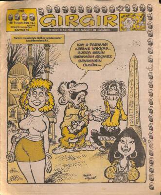 Gırgır Mizah Dergisi 28 Mayıs 1989 Sayı 873 NDR80681 - 1