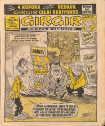 Gırgır Mizah Dergisi 28 Mayıs - 4 Haziran 1992 Sayı : 1030 NDR97771 - Gökçekoleksiyon