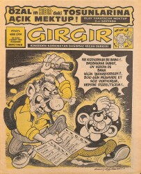 Gırgır Mizah Dergisi 28 Ocak-4 Şubat 1993 Sayı 1065 NDR94886 - Gökçekoleksiyon