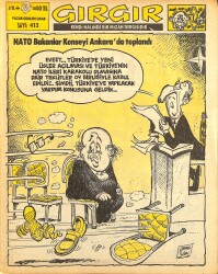 Gırgır Mizah Dergisi 29 Haziran 1980 Sayı : 412 NDR97711 - Gökçekoleksiyon