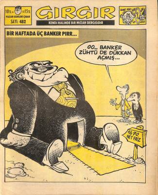 Gırgır Mizah Dergisi 29 Kasım 1981 Sayı 482 NDR80651 - 1