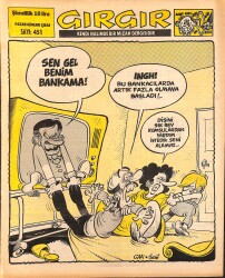 Gırgır Mizah Dergisi 29 Mart 1981 Sayı : 451 NDR97514 - Gökçekoleksiyon