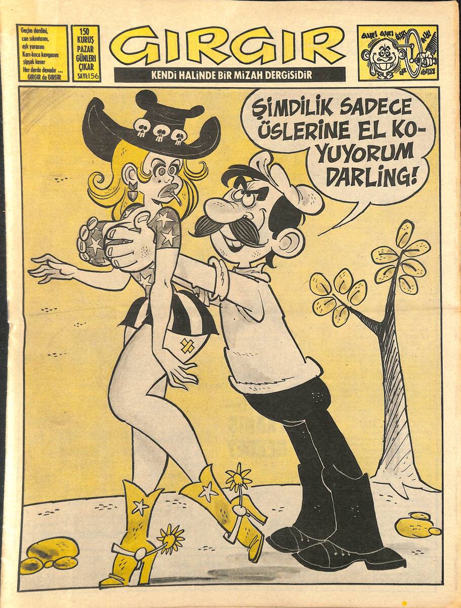 Gırgır Mizah Dergisi 3 Ağustos 1975 Sayı 156 NDR94897 - 1
