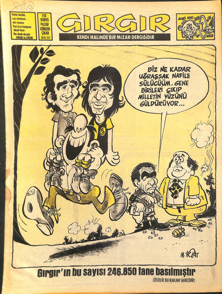 Gırgır Mizah Dergisi 3 Ekim 1976 Sayı: 217 NDR97941 - 1