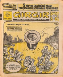 Gırgır Mizah Dergisi 3 Ocak 1992 Sayı : 1009 NDR96573 - Gökçekoleksiyon
