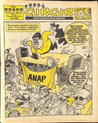 Gırgır Mizah Dergisi 30 Ağustos 1987 Sayı : 782 NDR97024 - Gökçekoleksiyon