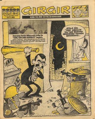 Gırgır Mizah Dergisi 30 Aralık 1984 Sayı 643 NDR80361 - 1